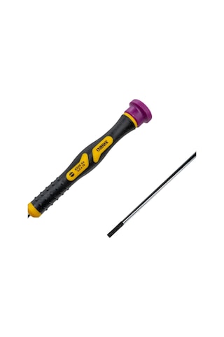Narex 833554 Elektronikçi Tip Klemens Düz Uçlu Tornavida 2.5x75 Mm