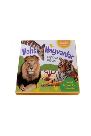 Vahşi Hayvanlar Yapboz Kitabı- Abc Yayınevi