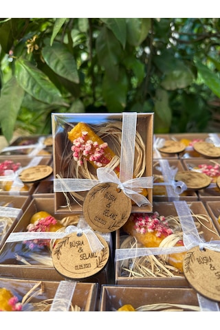 Flapinko Her Anınıza Özel Işık: 15 Adet Doğal Bal Mumu - Nikah