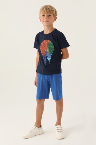 Rolypoly Soccer Lacivert Erkek Çocuk Bermuda Takım 5274-43129 Lacivert