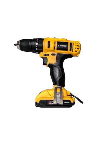 Deko XR 24V 5 Ah Li-ion Çift Akülü Darbeli Vidalama Sarı