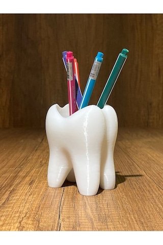 Diş Kalemlik, Diş Hekimi Kalemlik Beyaz