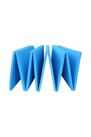 And Outdoor Katlanır Eva Kamp Matı Mavi