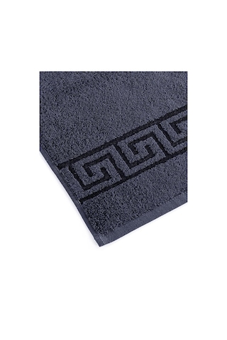 Pamuk Tekli Jakarlı Yumuşak Havlu Grek - 70 X 140 Lacivert