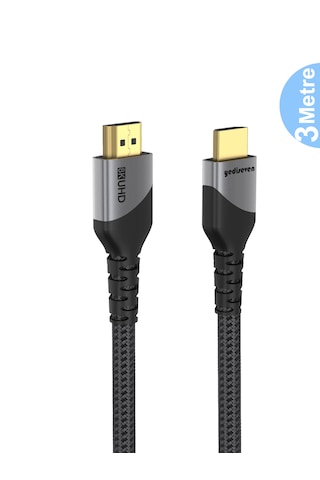 Hdmı 2.1 To Hdmı Görüntü Aktarma Kablosu Televizyon Notebook 3m
