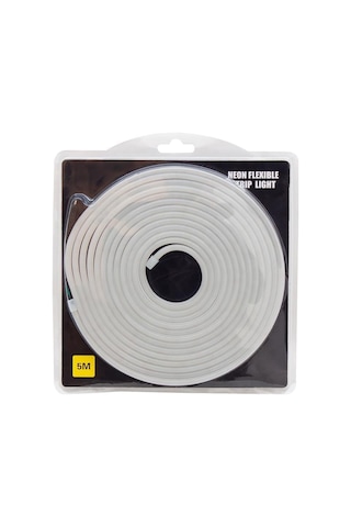 Powermaster Pm-17903 Silikon Kaplamalı 12 Volt 5 Metre Rgb Neon Led Şerit Aydınlatma