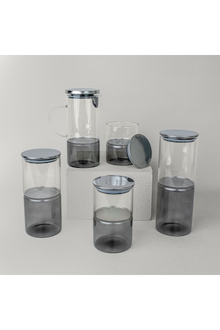 Linens Dichroic Cam 1800 Ml Kavanoz Füme