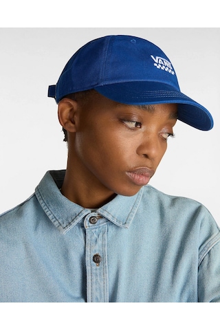 Vans Court Side Curved Bill Jockey Unisex Şapka Vn000hea7wm1 Mavi