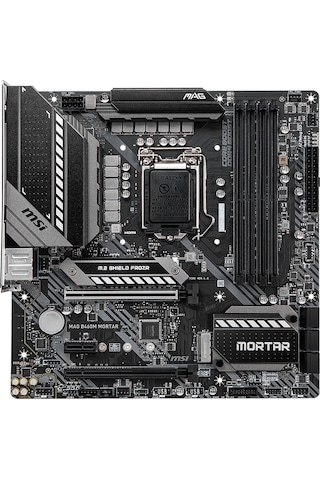 MSI MAG B460M Mortar Intel B460 2933 MHz DDR4 Soket 1200 mATX Anakart