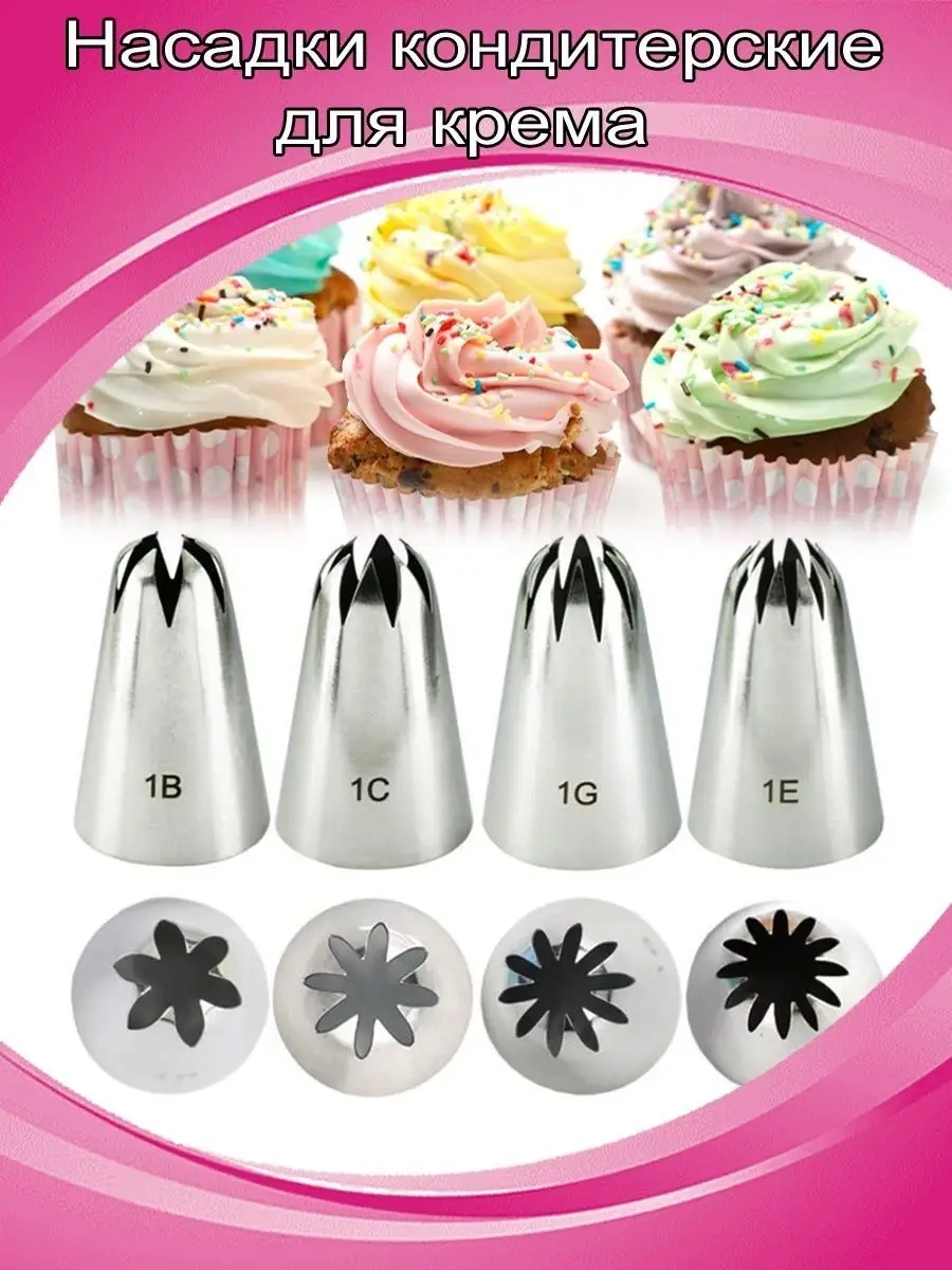 Creemberry Krema İçin Pastacılık Uçları 116567568 Gri