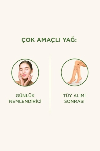 Veet Mucizevi Yağ Çok Amaçlı Nemlendirici Bakım Yağı 100 ML