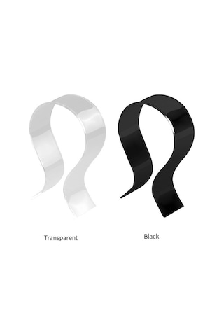 Fastbuy Akrilik Kulaklık Tutucu U Şekilli Ev Ve Mağaza İçin Dayanıklı Transparan Kulaklık Gösterge Tabası