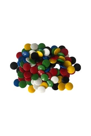 Renkli Matematik Sayı Sayma Pulları - 250 Adet