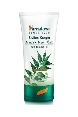 Sivilce Karşıtı Arındırıcı Yüz Temizleme Jeli 150 Ml Neem & Zerdeçal Normal Ve Yağlı Ciltler