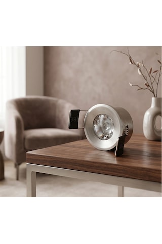 1 Adet Cata Ct 5270 Yıldız 1.5w Sıva Altı Led Spot Satin Kasa Beyaz Işık 6400k çok renkli