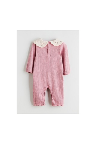 Alıta Cıty Farkıyla Lcw Baby Pembe Bebe Yaka Kız Bebek Tulum - 940159242