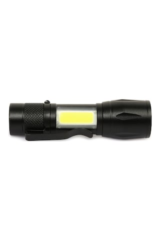 Özel Ps-2115 Ultra Güçlü Usb Şarjlı El Feneri Kutulu Kamp Feneri Avcılık Feneri Fırsat Renkli