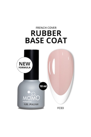 Momo Professional French Cover Rubber Base Coat Fc03 10 Ml