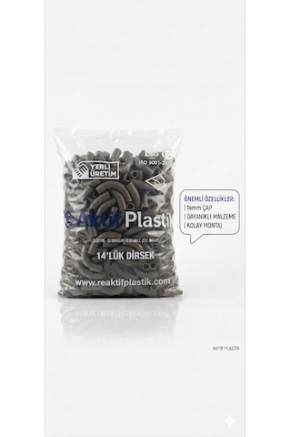 Fazör - Aktif Plastik 14'lük Plastik Dirsek - 100 Adet