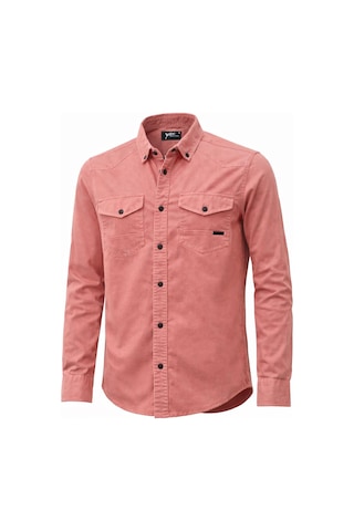 Classics Men Yxc Uzun Kol Slim Fit Erkek Kot Gömlek - 7467 Pudra