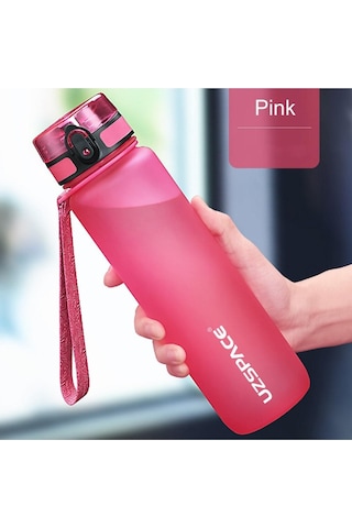 Uzspace FiftyFifty Softtouch Büyük Boy Tritan Su Matarası 28 CM 1 L