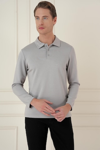 Efor Ts 893 Slim Fit Spor T-shirt Gri
