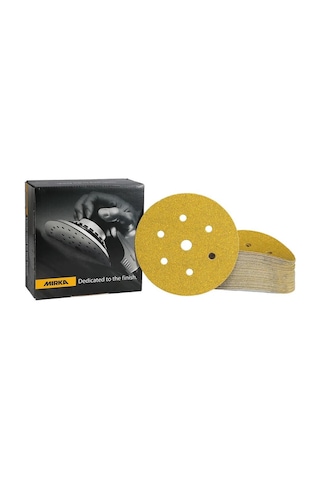 Mırka Gold Zımpara 150 Mm Cırt 7 Delik P600 100'lü Paket