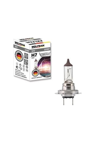 Wolfram 12v H7 Ampul 55w Standart Germany