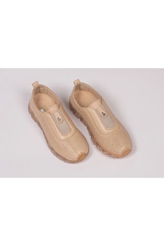 Dr.Soft Kadın Anatomik Spor Ayakkabı 040-0002 - Bej