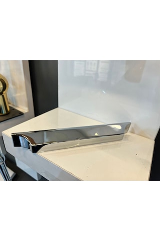 Neva Metal Kulp 128mm Krom Dolap Kapak Modern Çekmece Mobilya Tv Ünite Komidin Vestiyer Krom