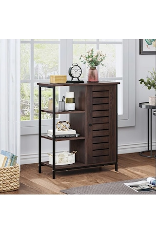 Ağaç Atölyesi – Chiara Wenge Ahşap Dresuar/Dolap/Kitaplık Venge