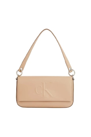 Calvin Klein Sculpted Flap Shoulder Pouch Os Çok Renkli