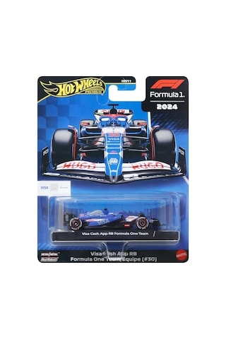 Hot Wheels Formula 1 Visa Cash App Yarış Arabası, Metal Ve Kauçuk, Koleksiyonluk Oyuncak, 13+ Yaş, 2024 F1 Sezonu, Number 30