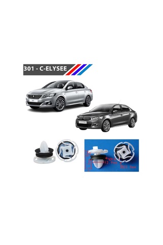Nvr 301 - C-elysee Döşeme Klipsi 7703077476 - 9345zn