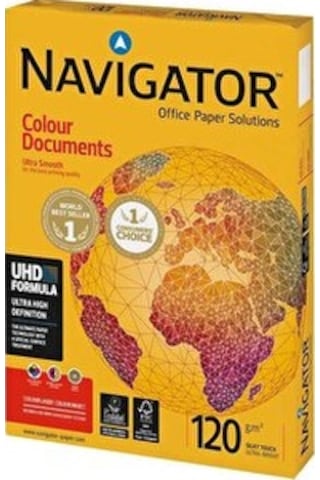 Navigator A4 Beyaz Fotokopi Kağıdı 120 G 1 Paket 250 Sayfa