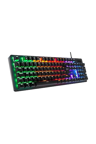 Acer Emachines Eak104 Rgb Mekanik Oyuncu Klavyesi - Red Switch, 104 Tuşlu, Siyah Q Klavye