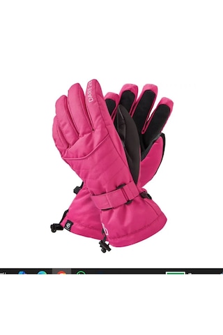 Dare2b Acute Waterproof Kadın Kayak Eldiveni Pembe - Siyah