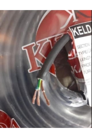 100 METRE 3x2,5 MM CCA TTR TAM KESİT ÇOK TELLİ ELEKTRİK KABLOSU