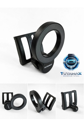2023-2024 Togg T10x Uyumlu Fabrikasyon Telefon Tutucu Black