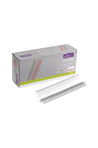 Lamiess 2 1 - 5/8 Tel Spiral-Şeffaf 50'Li