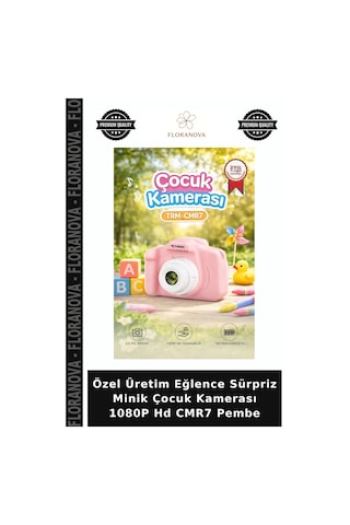 Floranova CMR7 1080p Özel Üretim Eğlence Sürpriz Minik Çocuk Kamerası