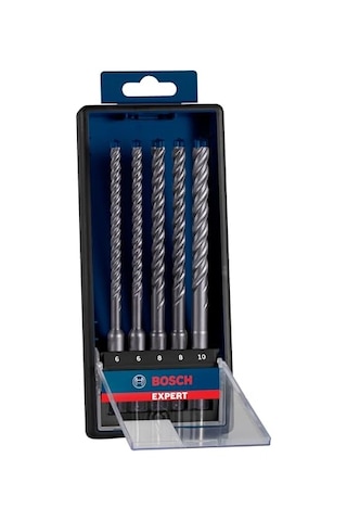 Ayrex Professional 5 Parça Expert Sds Plus-7x Kırıcı Delici Delme Uçları Yumuşak Taş, Sert Taş, Beton, Donatı