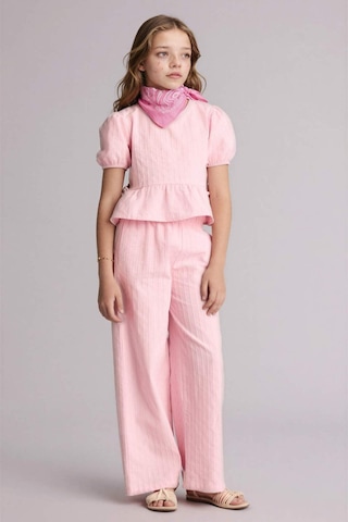 Defacto Kısa Kollu Bluz Kız Çocuk H5247a826smpn693 Pembe-pn693