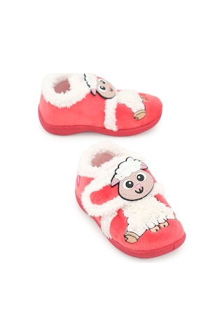 Gezer Bebe Kız Çocuk Kışlık Cırtlı Ayarlanabilir Günlük Okul Kreş Panduf Ayakkabı Ga2kbm.03362.00.004.f66 Kırmızı