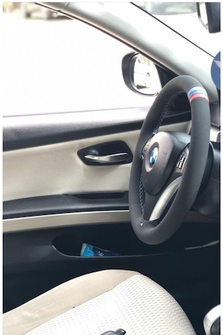 Bmw 3.20i M Yüzük M Dikiş Alcantara Nubuk Deri Direksiyon Kılıfı Siyah