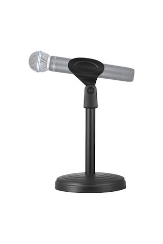 Yaleker Metal Abs Sabit Mikrofon Stantı - 205mm Sabit Yükseklikli Mikrofon Tutucu