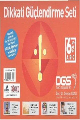 Dikkati Güçlendirme Seti 6 Yaş (3 Kitap Takım) - Osman Abalı - Adeda