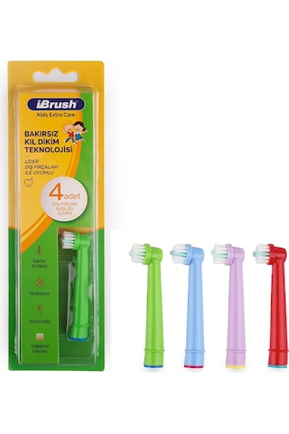 iBrush Kids Extra Care Oral B Çocuklar Için Diş Fırçası Yedek Baş
