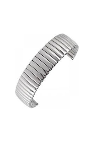Yaylı Çelik Esnek Metal Saat Kordonu 20 Mm