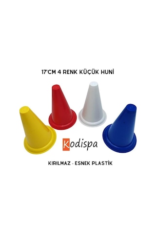 Kodispa 17 Cm Antrenman Hunisi 12 Adet Çok Renkli